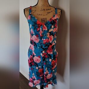 Sleeveless Romper Shorts